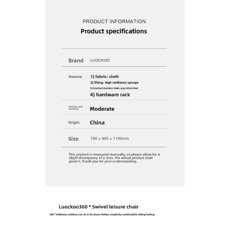 Gravity Sensing Office Chair