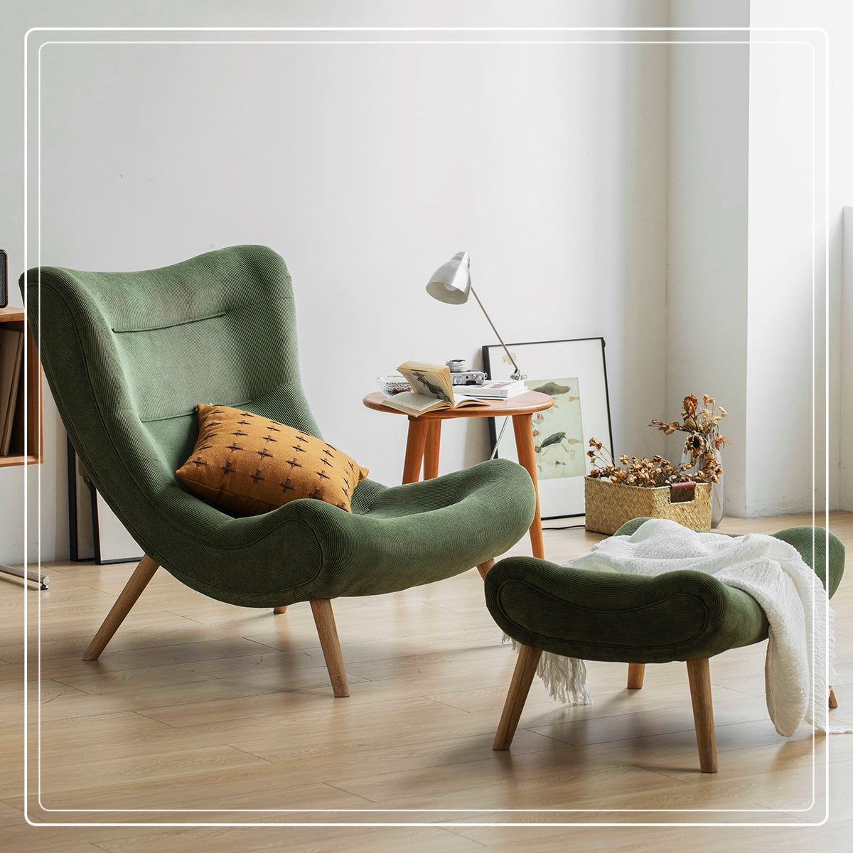 Modern High-Back Comfort Chair