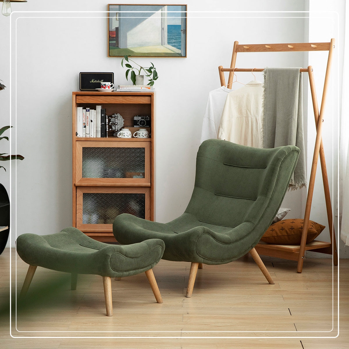 Modern High-Back Comfort Chair