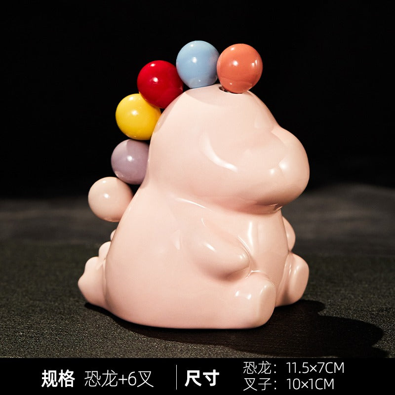 Dinosaur Fruit Fork Set (6-Pack)