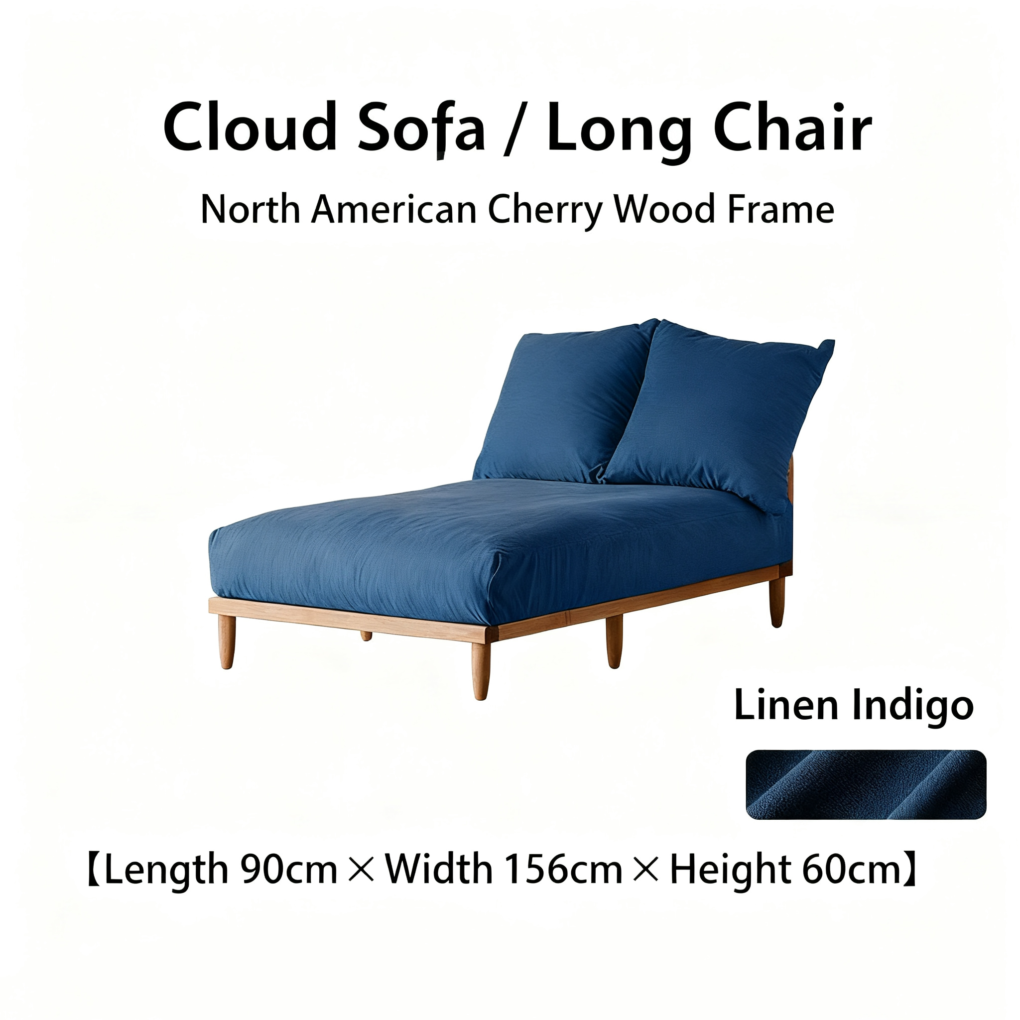 Modular lattice frame sofa