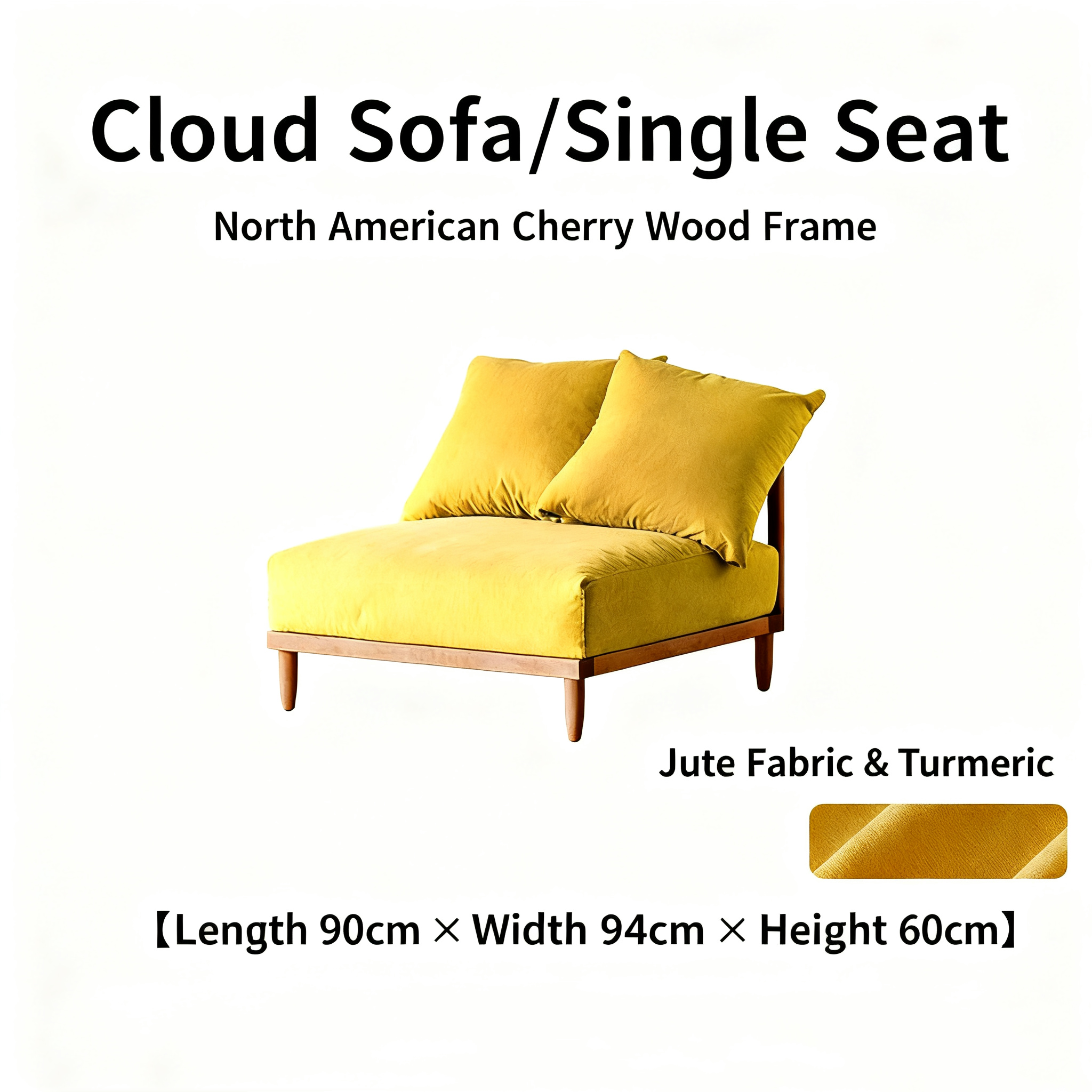 Modular lattice frame sofa