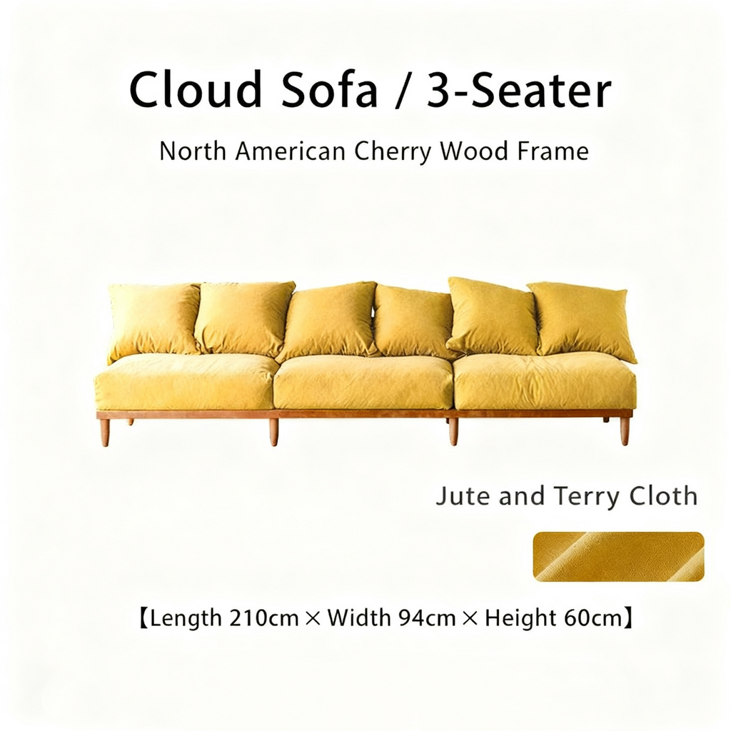 Modular lattice frame sofa