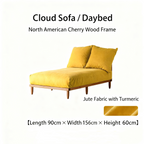 Modular lattice frame sofa