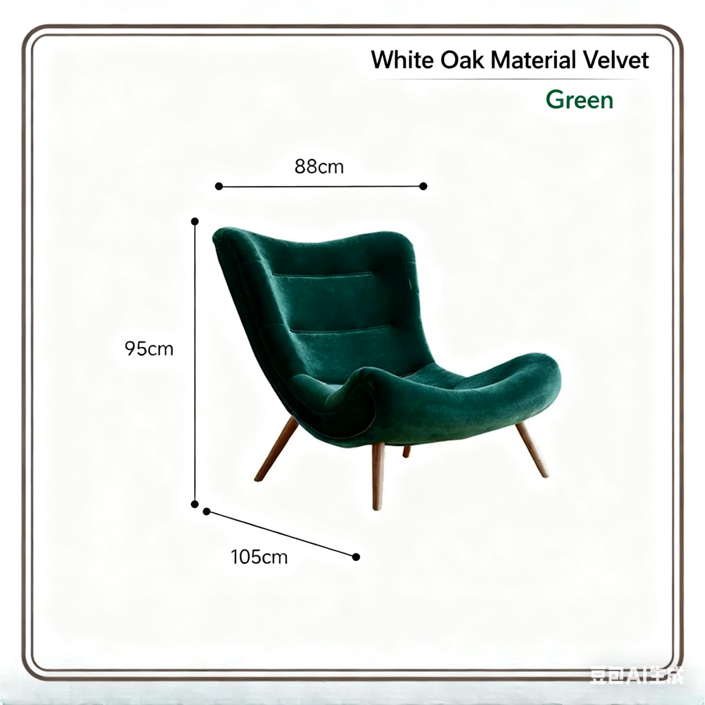 Modern High-Back Comfort Chair