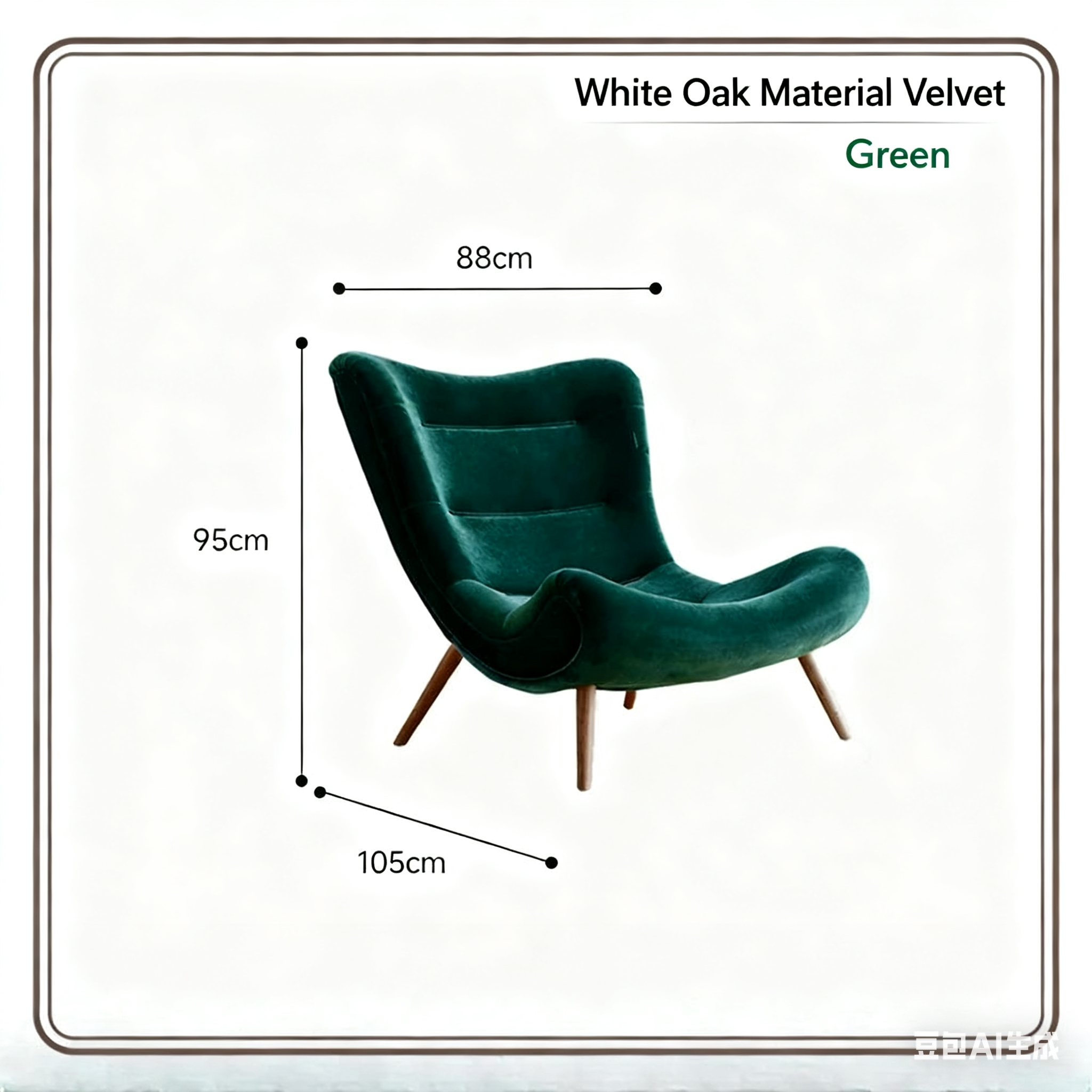 Modern High-Back Comfort Chair