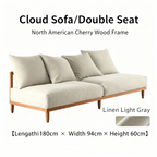 Modular lattice frame sofa