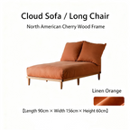 Modular lattice frame sofa