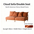 Modular lattice frame sofa