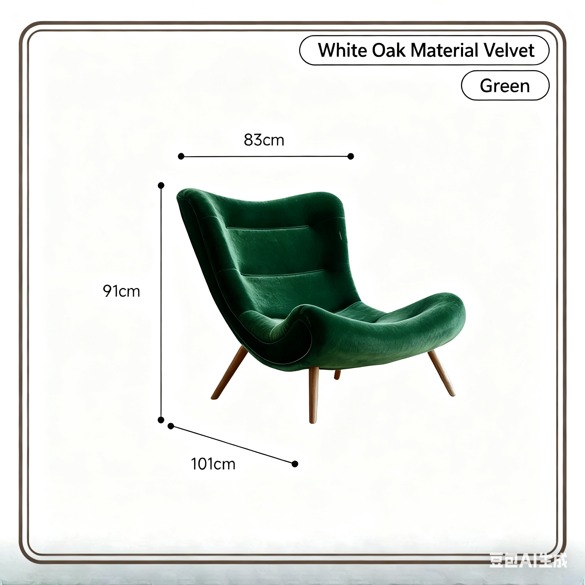 Modern High-Back Comfort Chair