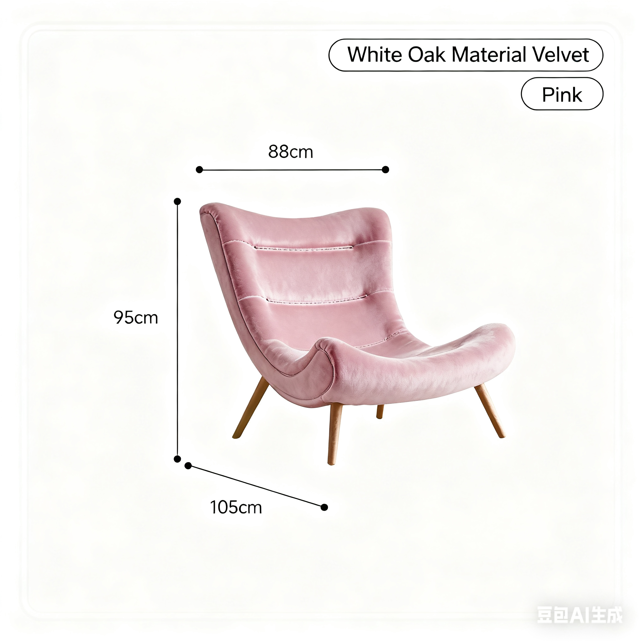 Modern High-Back Comfort Chair