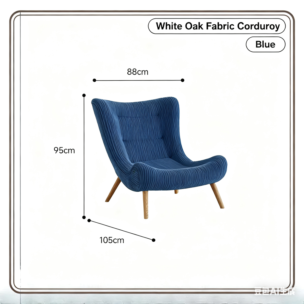 Modern High-Back Comfort Chair
