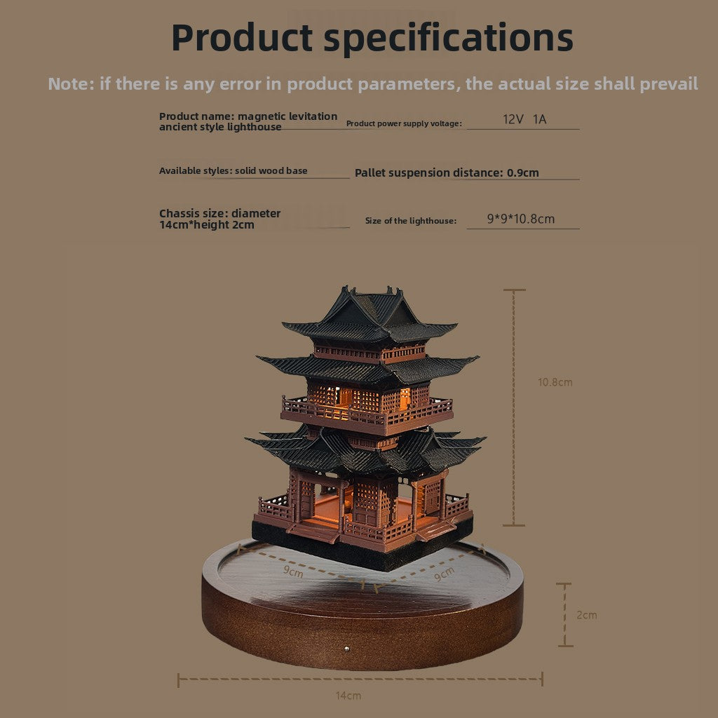 Levitating Ancient Pavilion Ornament