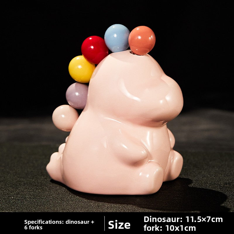 Dinosaur Fruit Fork Set (6-Pack)