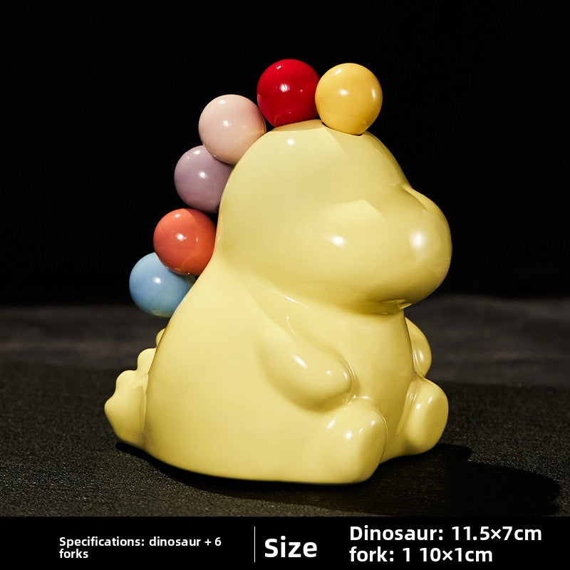 Dinosaur Fruit Fork Set (6-Pack)