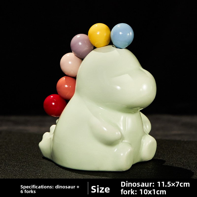 Dinosaur Fruit Fork Set (6-Pack)