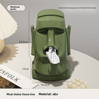 Stone Statue Tissue Box