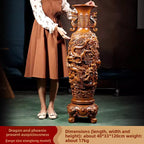 Longfeng Chengxiang Vase Pair