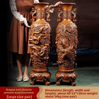 Longfeng Chengxiang Vase Pair